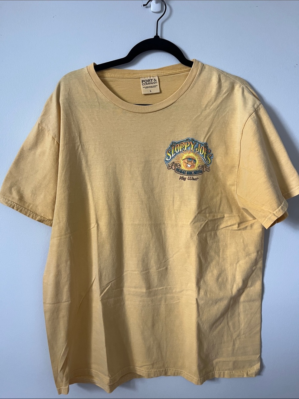 Short-Sleeve Yellow Graphic Tee